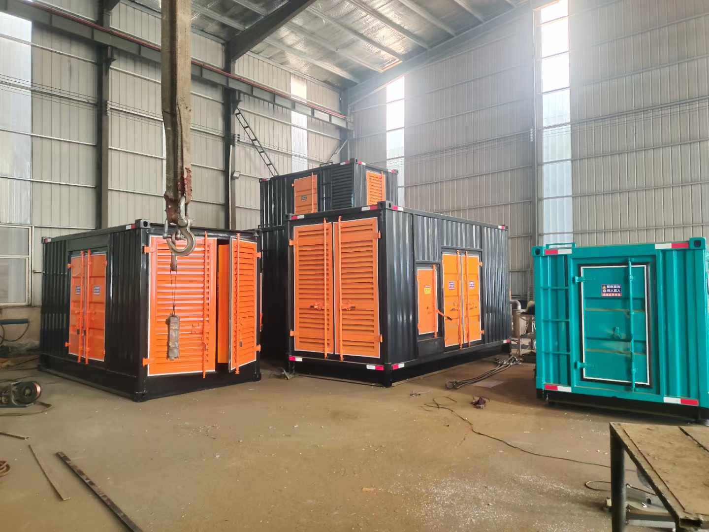 裕安500kw柴油发电机组可以带动多少功率设备?